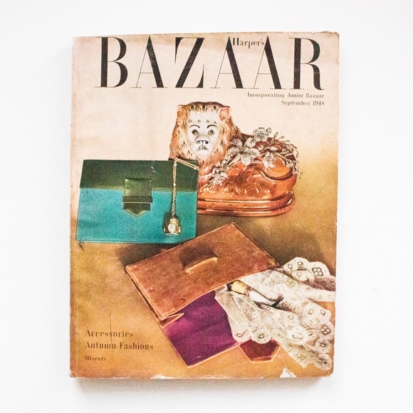 Harper's Bazaar | Vintage September 1948 Fashion Magazine - Picture 1 of 11